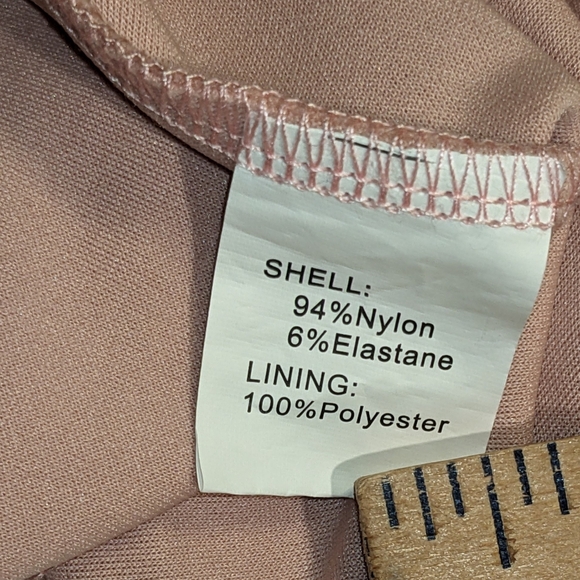 H.R. Homrain  1950's Inspired Dress, short sleeve | Dusty Rose Pink |‎ Size XL - Picture 8 of 10